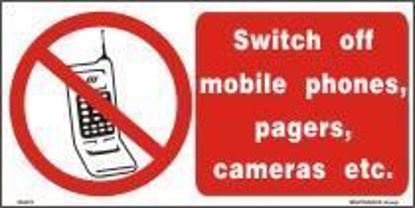 Εικόνα της Switch Off Mobile Phones 15x30