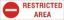 Picture of Restricted Area 10x20