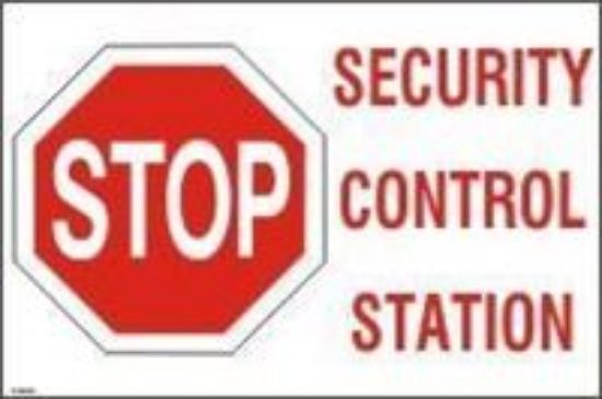 Picture of Stop-Security Control Station 20x30