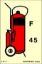 Εικόνα της Wheeled Foam Fire Extinguisher (F45) 15x10