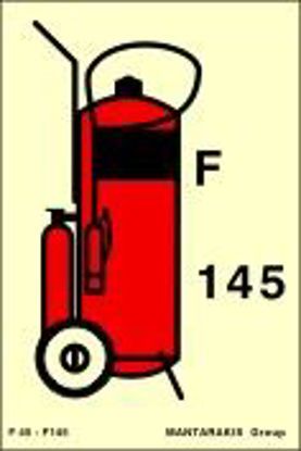 Εικόνα της Wheeled Foam Fire Extinguisher (F145) 15x10