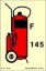 Picture of Wheeled Foam Fire Extinguisher (F145) 15x10