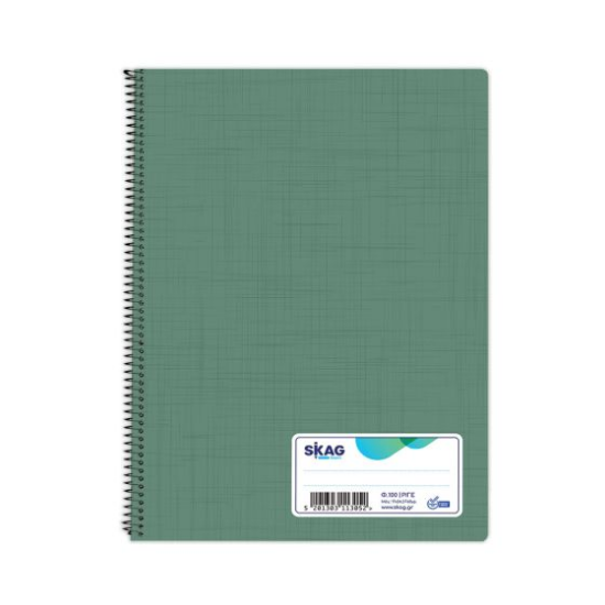 Picture of Spiral notebook 17x25 / 100 sheets