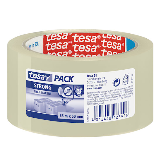 Εικόνα της Ταινία συσκευασίας Tesa Pack Universal 66 mm x 50