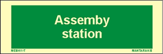 Picture of Text Assembly Station 5 x 15