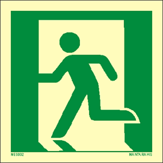 Picture of Emergency Exit (left hand) 15 x 15