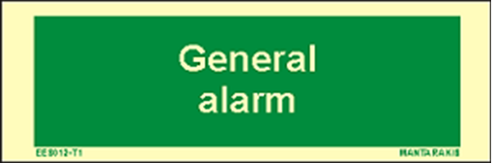 Εικόνα από Text General Alarm 5 x 15