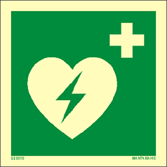 Picture of Automated external heart defibrillator 15 x 15