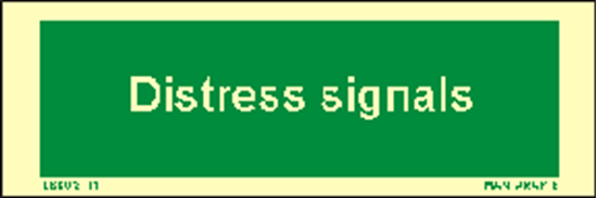 Εικόνα από Text Distress Signals 5 x 15