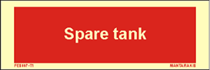 Εικόνα της Text Spare Tank 5 x 15