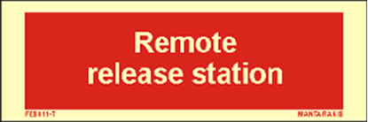 Εικόνα της Text Remote Release Station 5 x 15