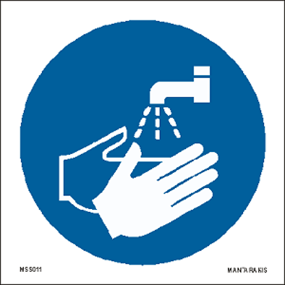 Picture of Wash your hands 15 x 15