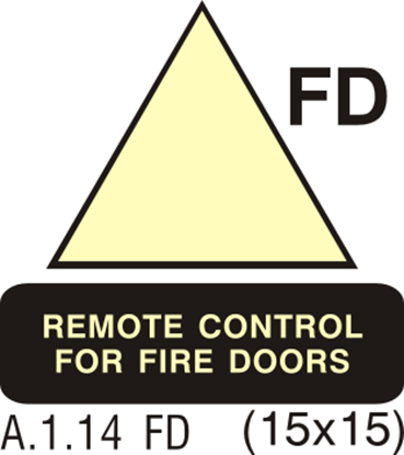 Picture of REMOTE CONTROL FOR FIRE DOOR 15X15