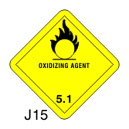 Picture of OXIDIZING AGENT 10x10 (IMO 5.1)