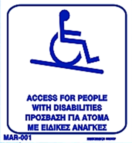 Picture of ACCESS FOR PEOPLE WITH DISABILITIES 20X20