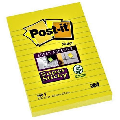 Picture of Post-it Sticker Stripe 102x152mm