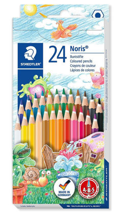 Picture of Colored Pencil Staedtler NORIS 24 pcs.