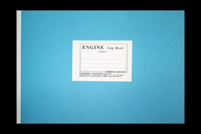Picture of MAIN ENGINE LOG BOOK - ENGLISH (with numbered pages)