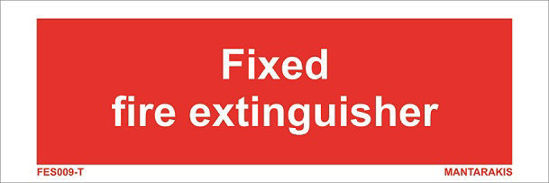 Εικόνα από Fixed fire extinguisher