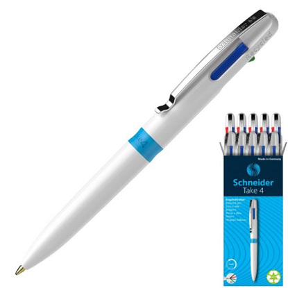 Picture of Pen Take 4 Schneider  with 4 colours