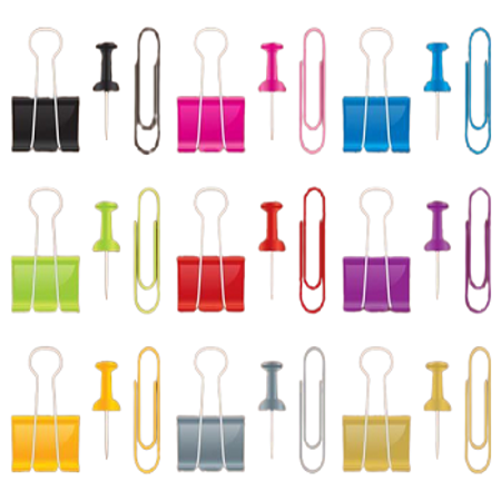 Picture for category Paper Clips- Piastes- Pins