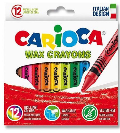 Picture of Wax Crayon Carioca 12 Colors