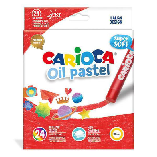 Picture of Carioca oil pastel 24 colors