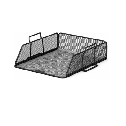 Picture of Foska Wire Single Document Tray (Black - Silver)