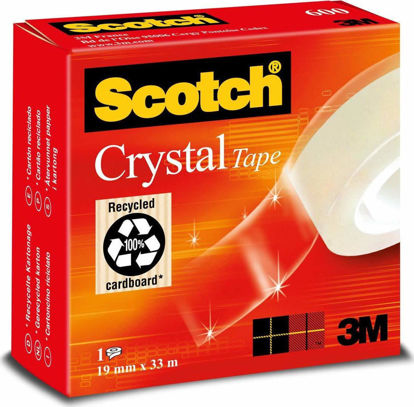 Picture of 3M Tape Scotch Crystal 600 19mm x 33m