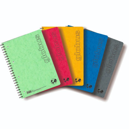 Picture of A4 Spiral Notebooks With 6-7 Themes Globus Pressboard